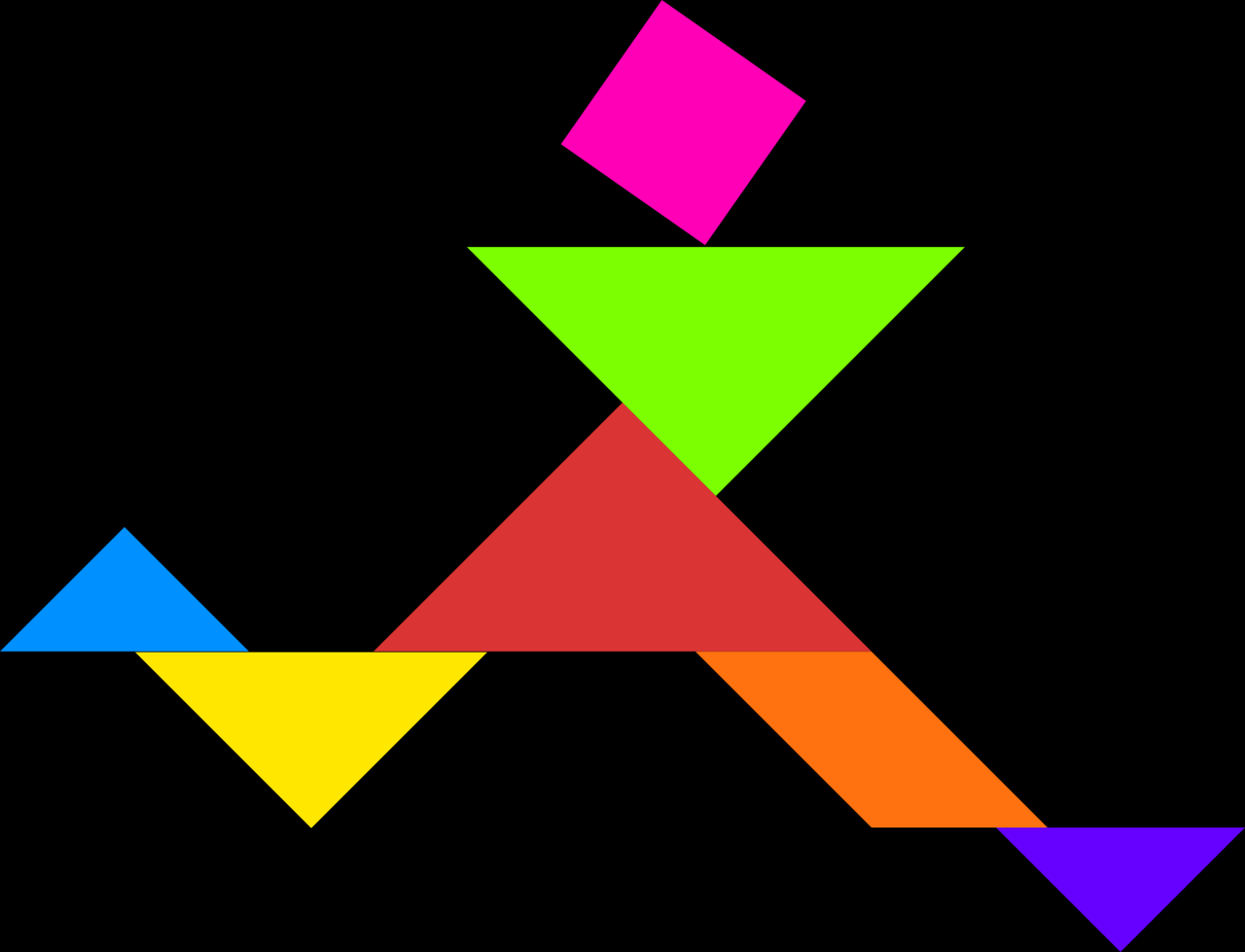 Clipart - Tangram Clipart - Tangram