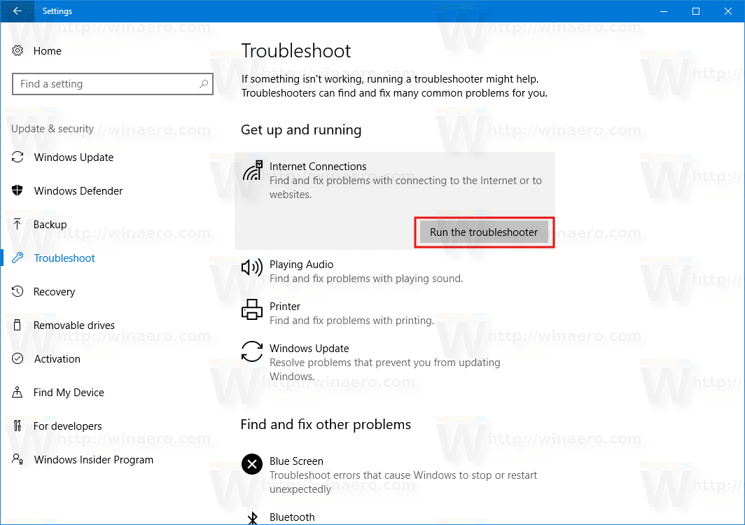 How to Run a Troubleshooter in Windows 10 to Resolve Problems