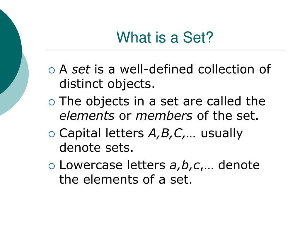 Set Theory Presentation